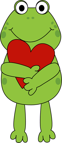 Frog clipart for teachers