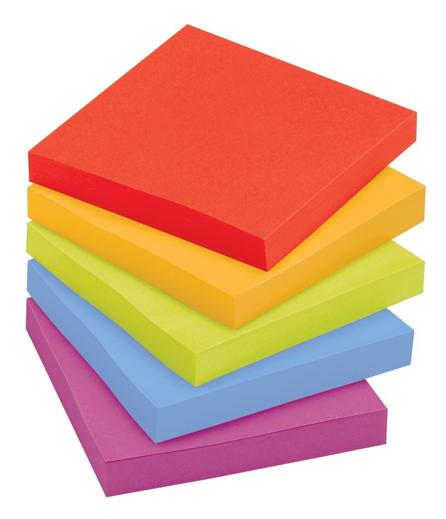 Amazon.com : Post-it Super Sticky Notes, 3 in x 3 in, Marrakesh ...