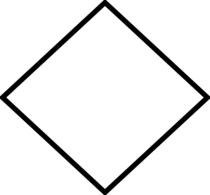 Black Diamond Shape Clip Art - Free Clipart Images