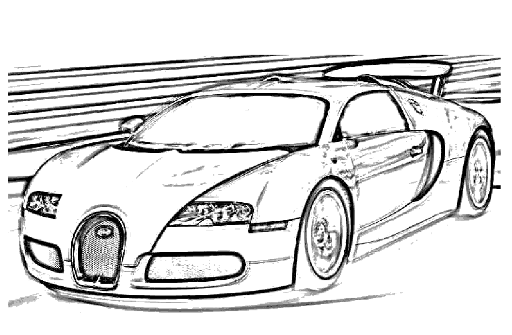 Black And White Car Drawings