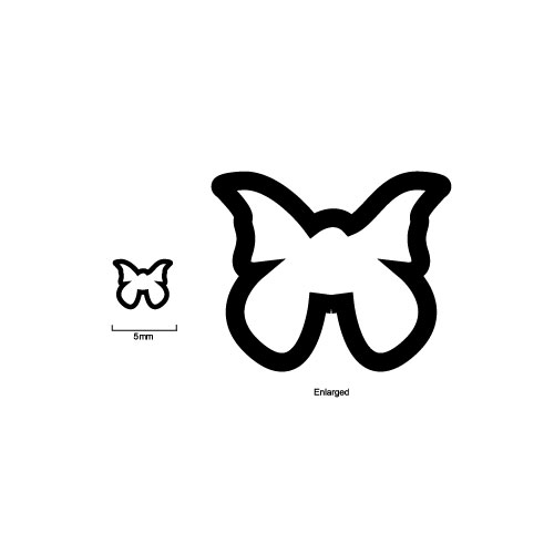 Butterfly Outline | Metal Pressions