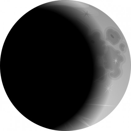 Moon Phases clip art Vector clip art - Free vector for free download