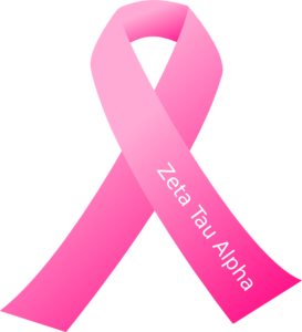 Zta Pink Ribbon clip art - vector clip art online, royalty free ...