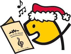 Christmas Carol Fish | Christmas Clip Art - Christart.