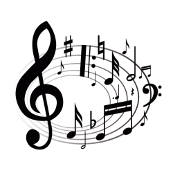 Music Staff Art