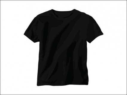 Black T Shirt Vector - ClipArt Best