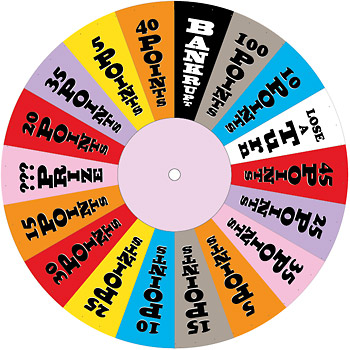Custom Prize Wheels, Wheel of Fortune, Spin the Money Wheel ...