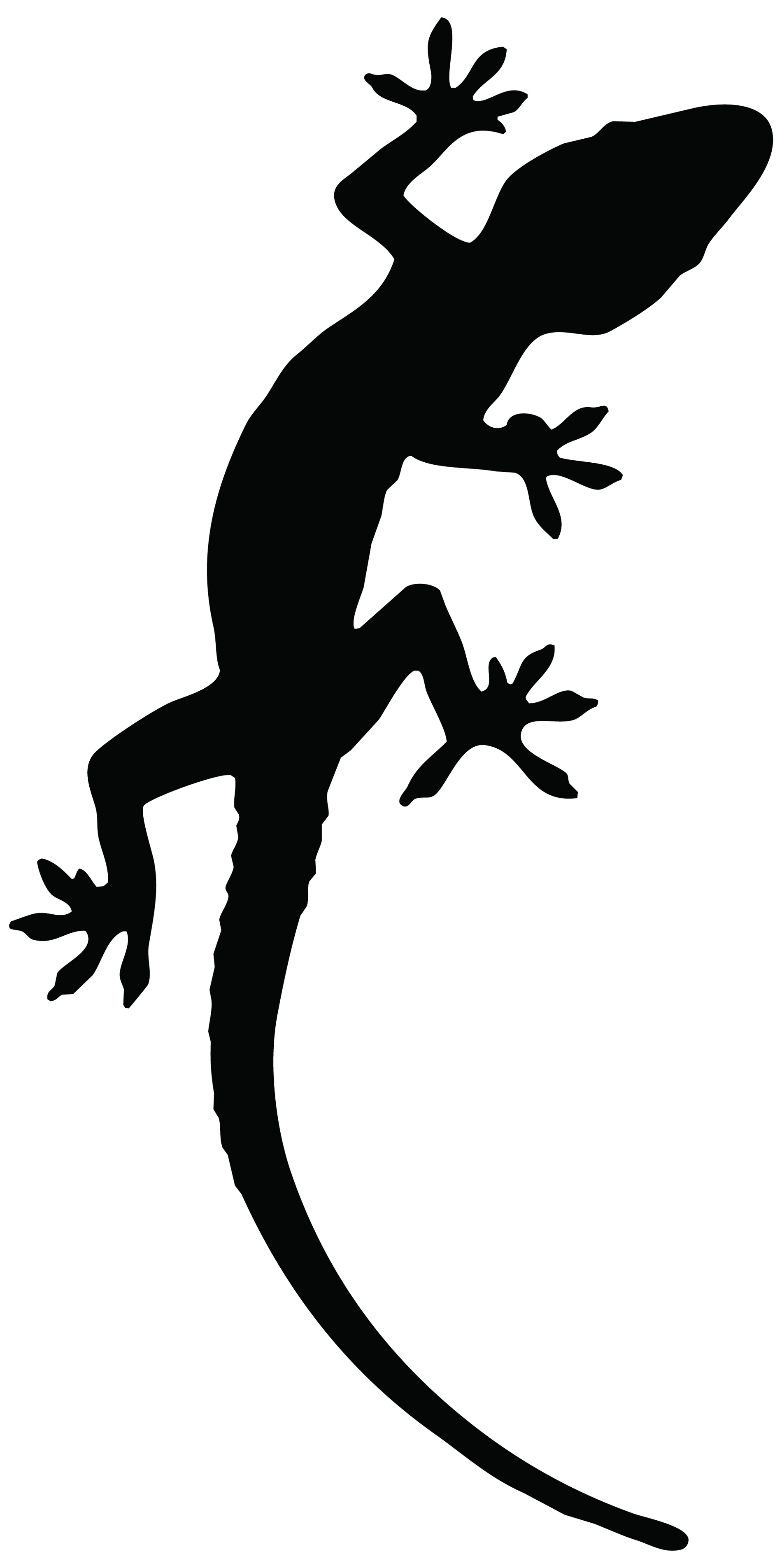 Outline Lizard Tattoo Stencil | Fresh 2017 Tattoos Ideas