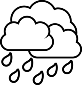 Rain Clip Art - Tumundografico