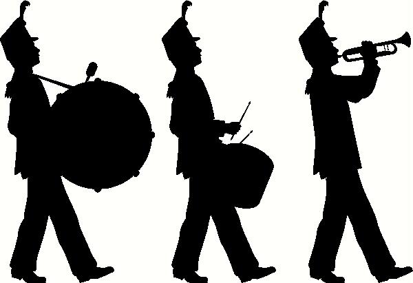 Marching Drumline Clipart