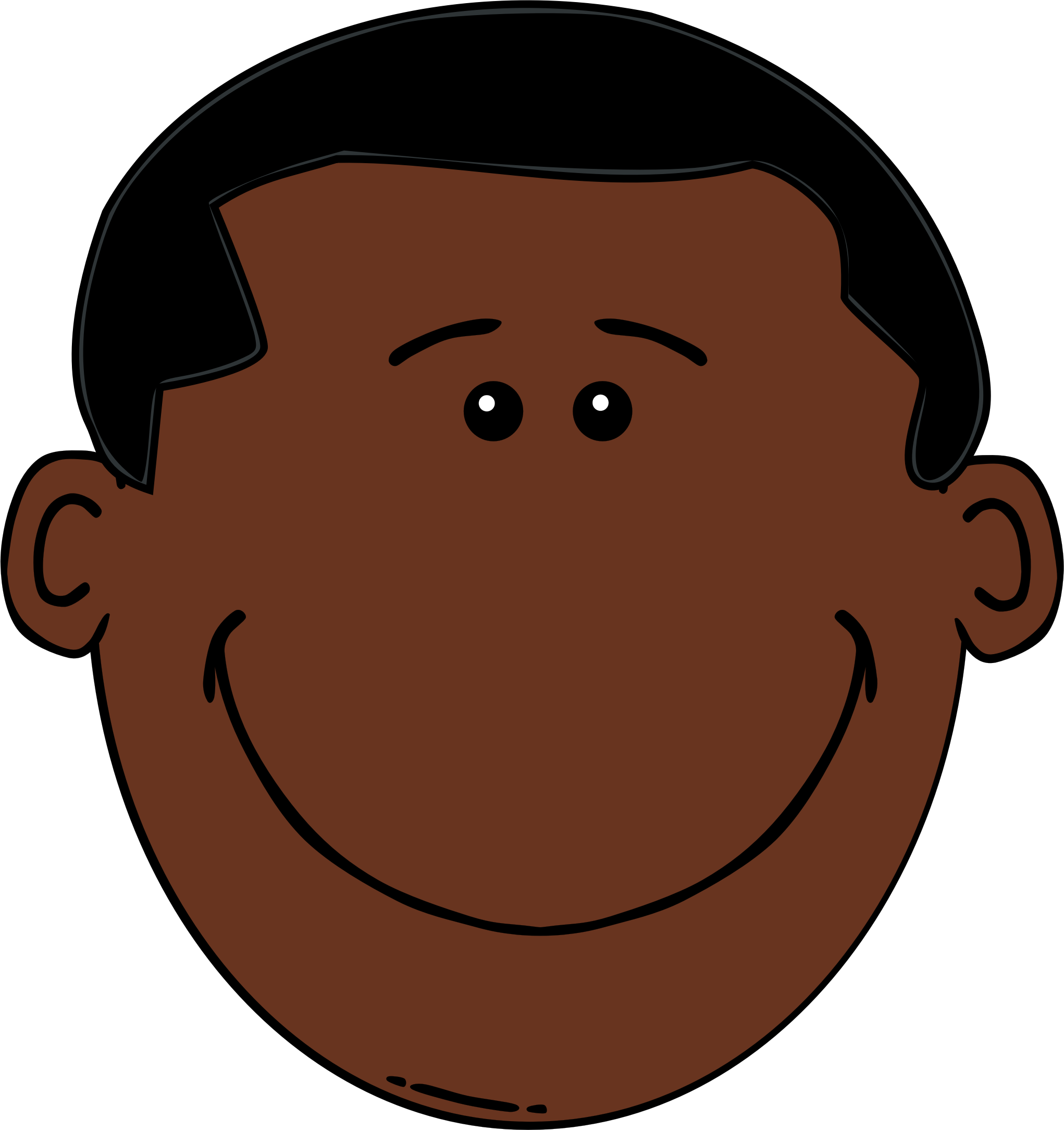 Clipart black boy