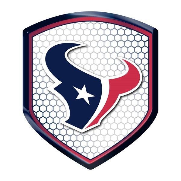 NFL Houston Texans Small Logo Reflector Shield Sticker Rfnf32 | eBay