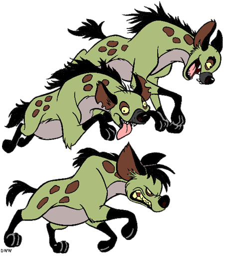 Scar, Shenzi, Banzai and Ed Clip Art Images | Disney Clip Art Galore