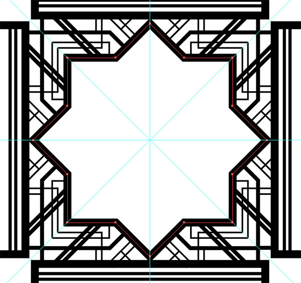 How To Create a Great Gatsby Style Art Deco Pattern