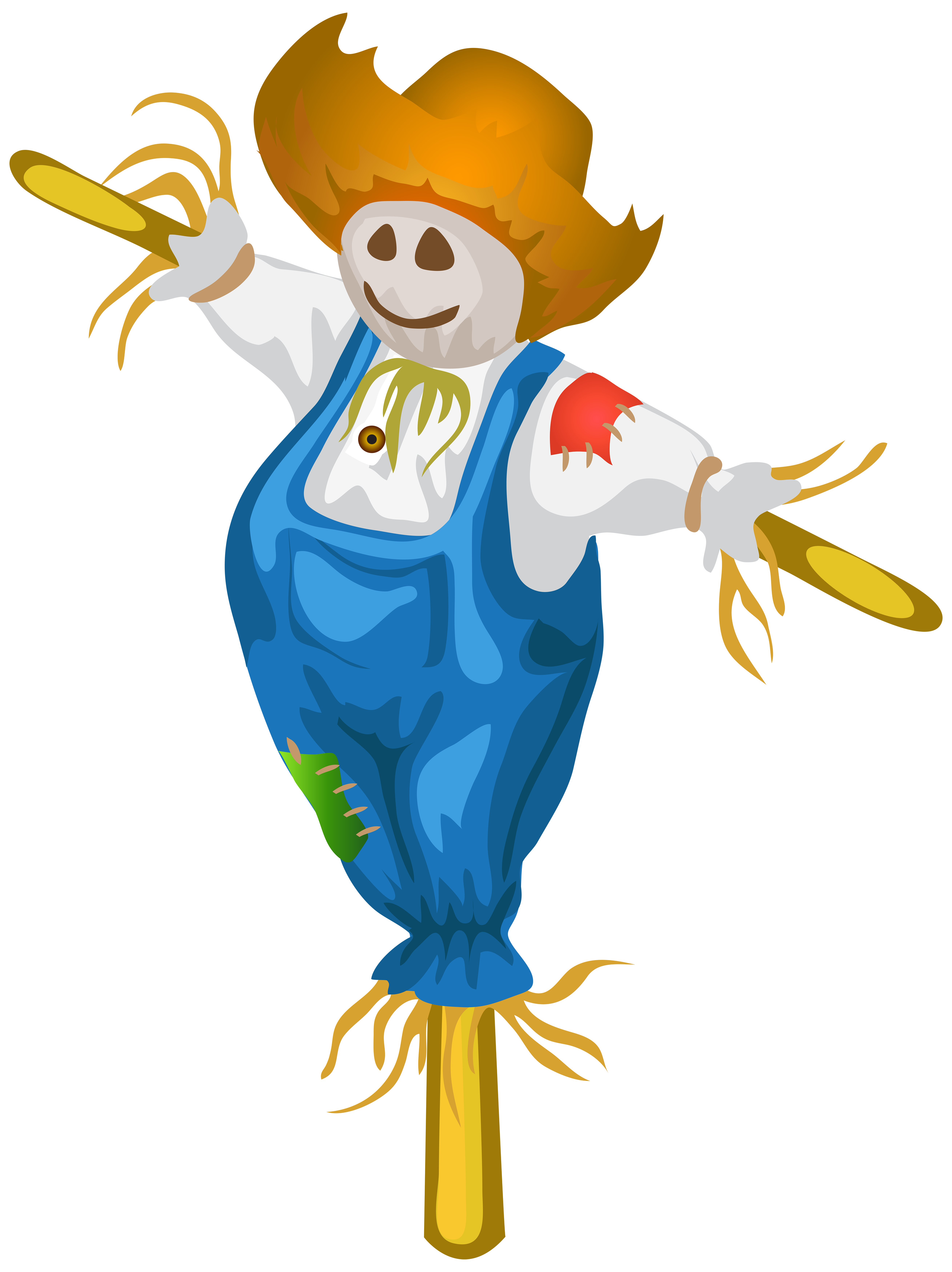 Scarecrow Transparent Clip Art Image