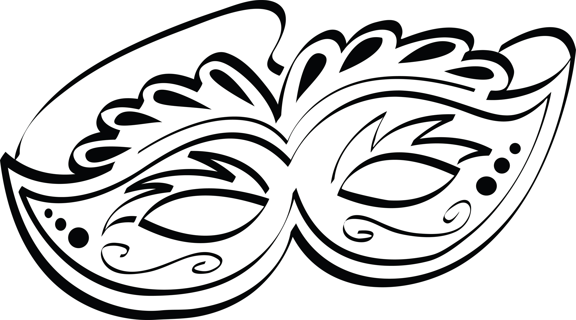 Best Photos of Mardi Gras Mask Drawings - New Orleans Mardi Gras ...