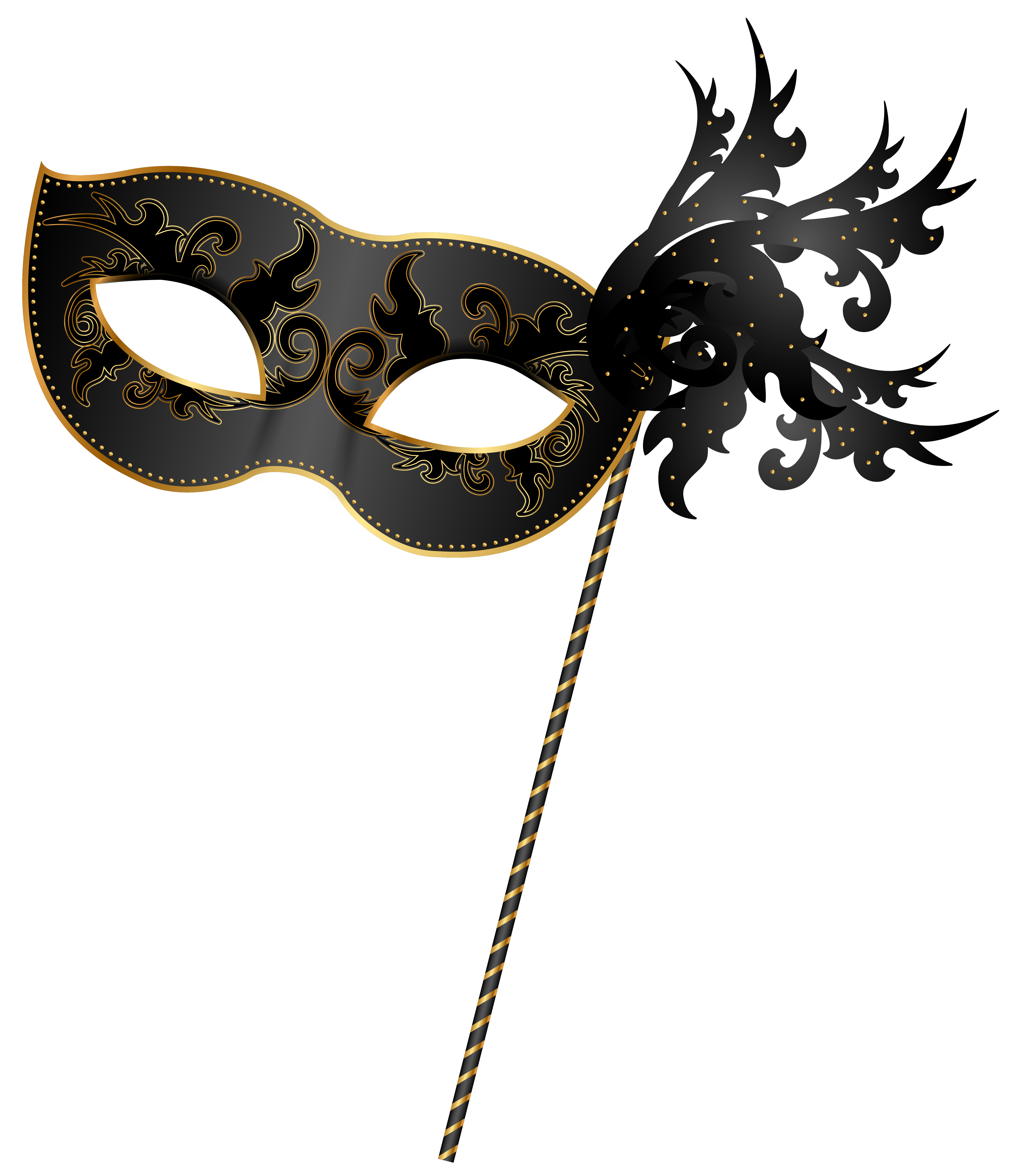 Carnival Mask PNG Clip Art Image