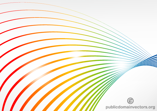 Abstract Lines Vector Background Design | 123Freevectors