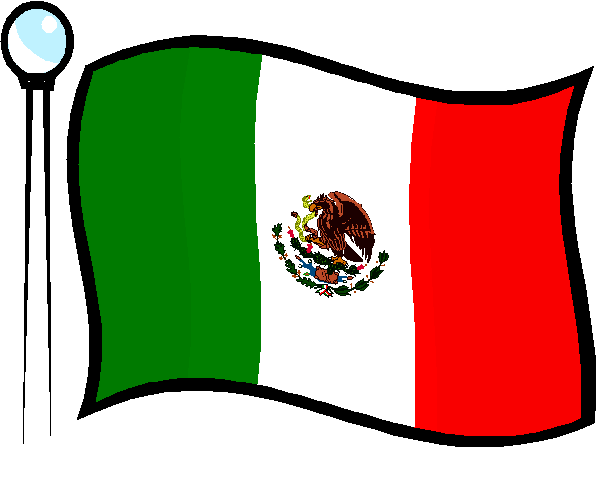 Clipart mexico flag
