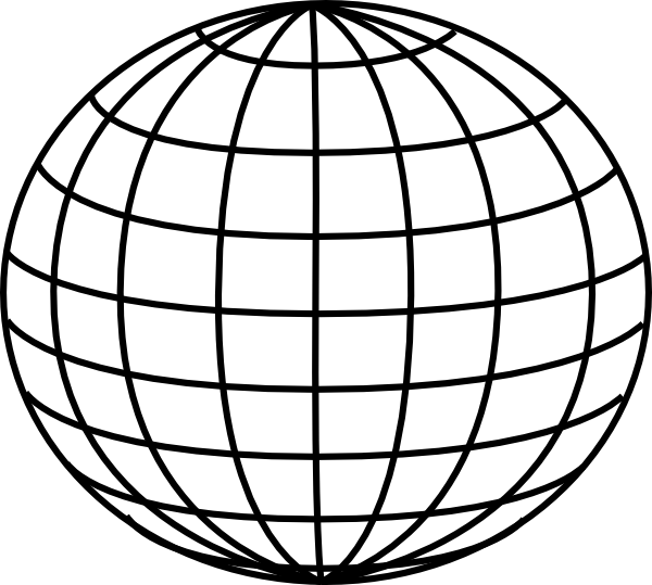Black Globe Logo - ClipArt Best