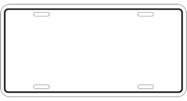 License Plate Template | sadamatsu-hp
