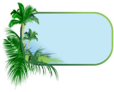 Palm Tree Border Clipart