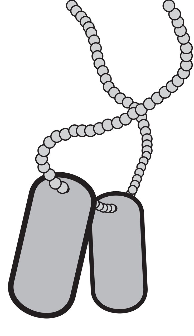 Dog Tags Clip Art - Tumundografico
