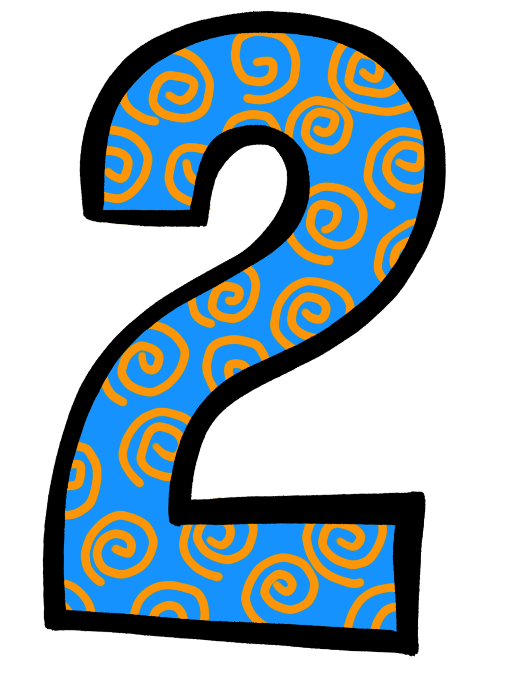 clipart number 2 | Clipart