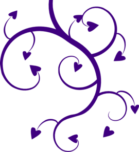 Wedding Clipart Purple