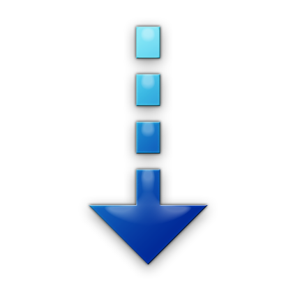 Blue Down Arrow - ClipArt Best