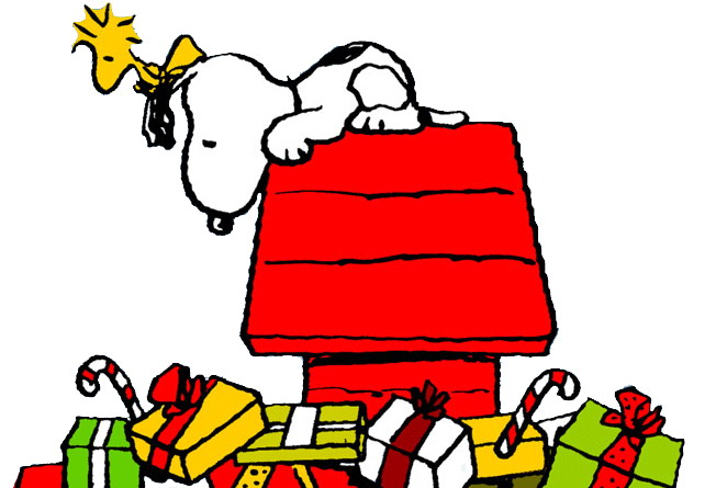 Christmas snoopy Clip Art