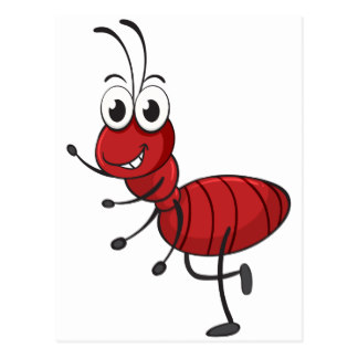 Ameise Cartoon Postkarten | Zazzle.ch
