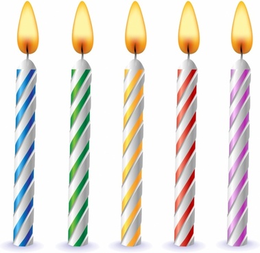 Birthday candle vector free vector download (1,532 Free vector ...