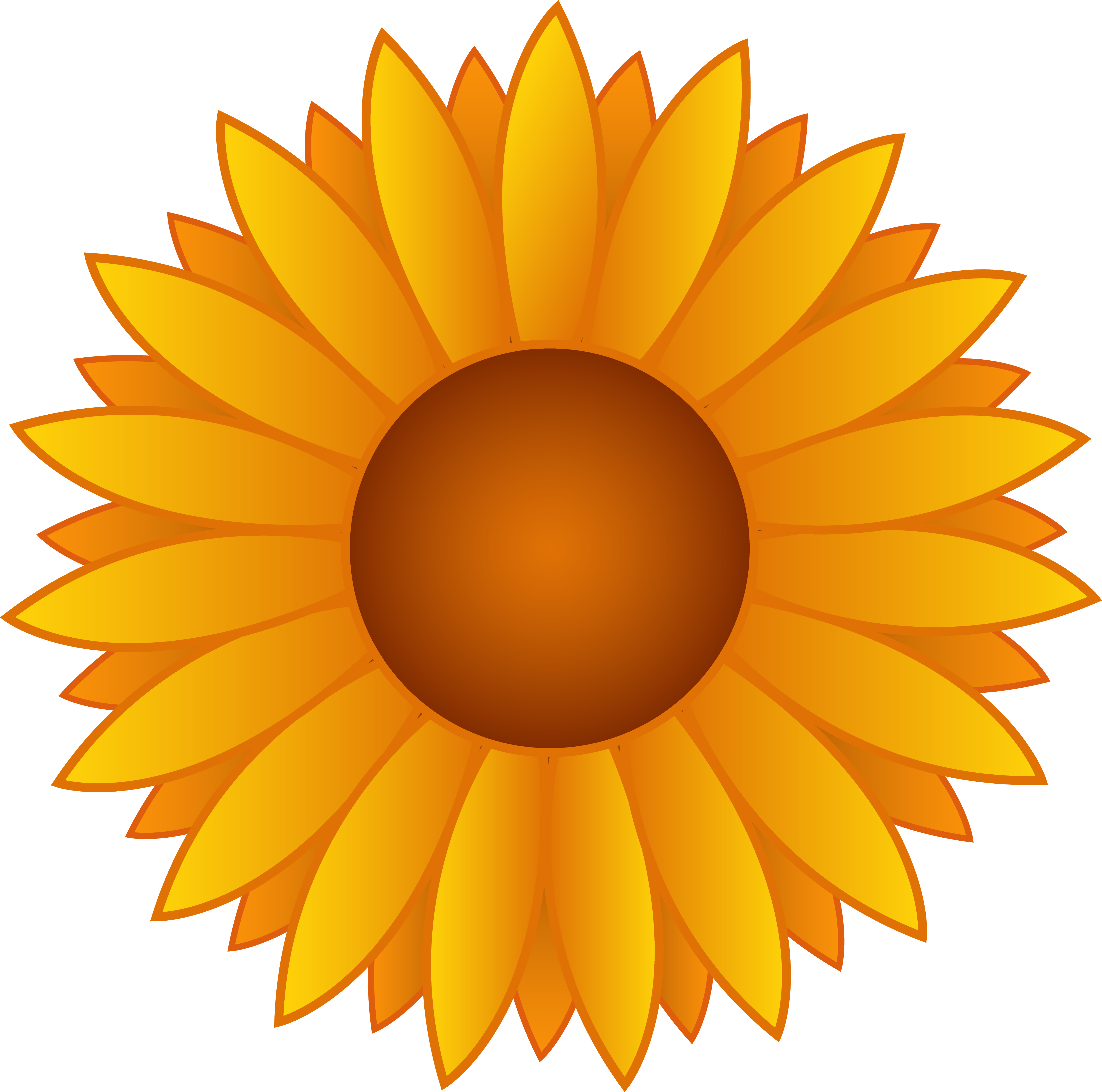 Sun Flower Clipart | Free Download Clip Art | Free Clip Art | on ...