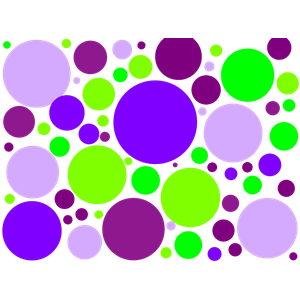 Lilac Polka Dot Clipart