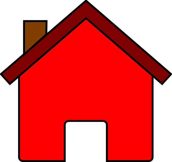 Free cartoon house clipart