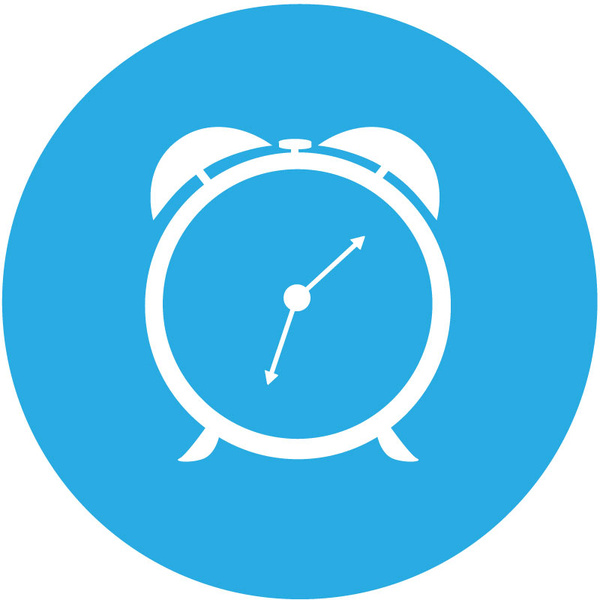 Round clock icon Free vector in Adobe Illustrator ai ( .ai ...