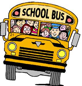 End of the school day clipart