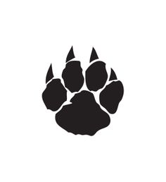 Wildcat paw clip art