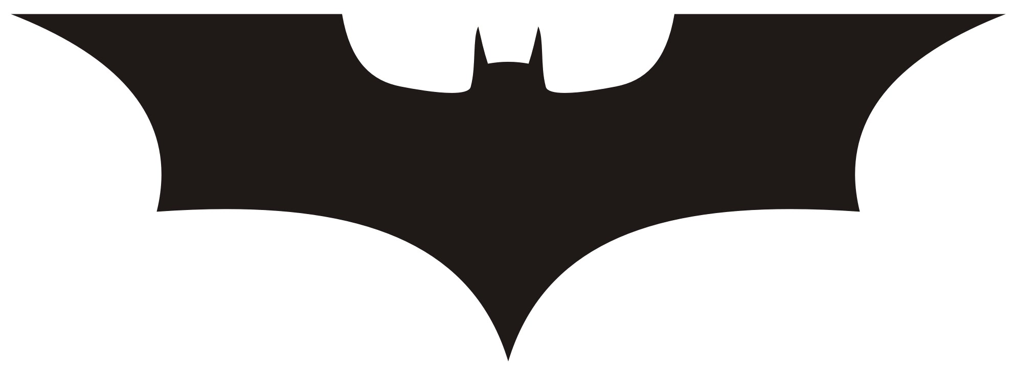 How to draw batman logo - YouTube