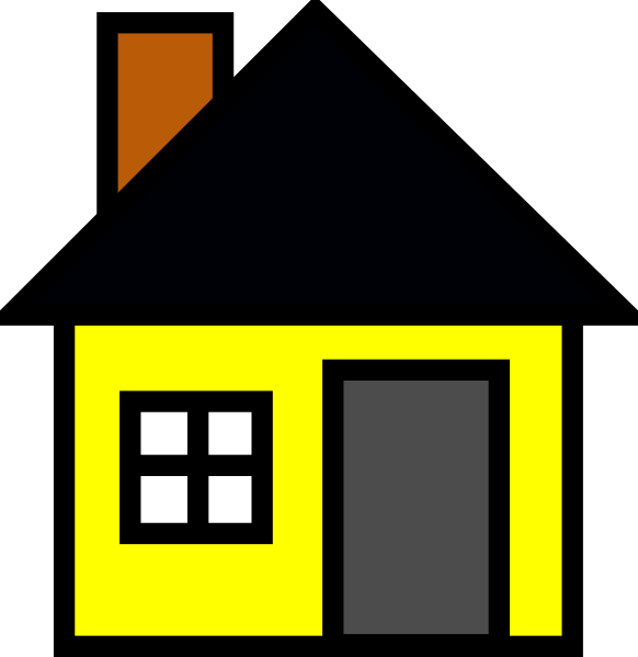 Yellow House Clip Art – Clipart Free Download