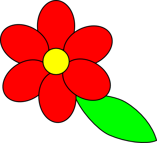 Flower petals clip art