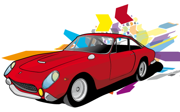 Free Vintage Car Vector Art | 123Freevectors