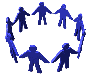 Circle Of People Holding Hands
