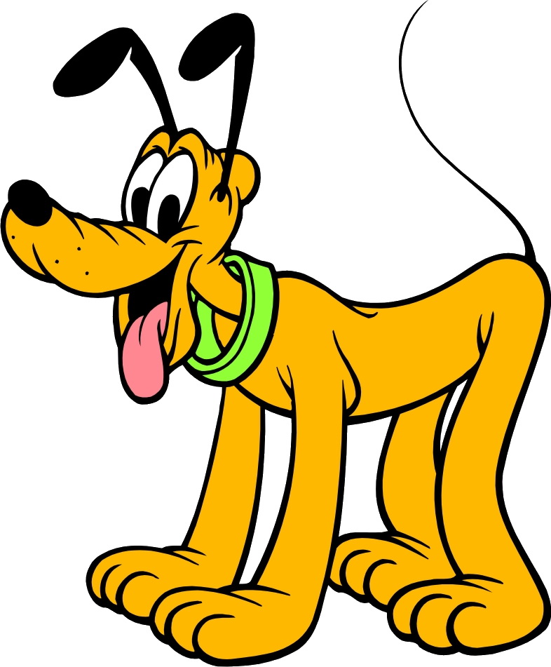 Disney pluto duffy clipart