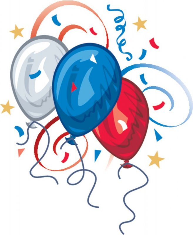 4th Of July Fireworks Border - Free Clipart Images