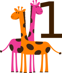 First Birthday Clipart