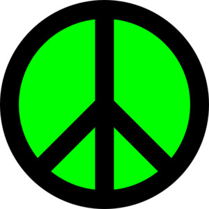Pink Peace Sign Clipart - Free Clipart Images