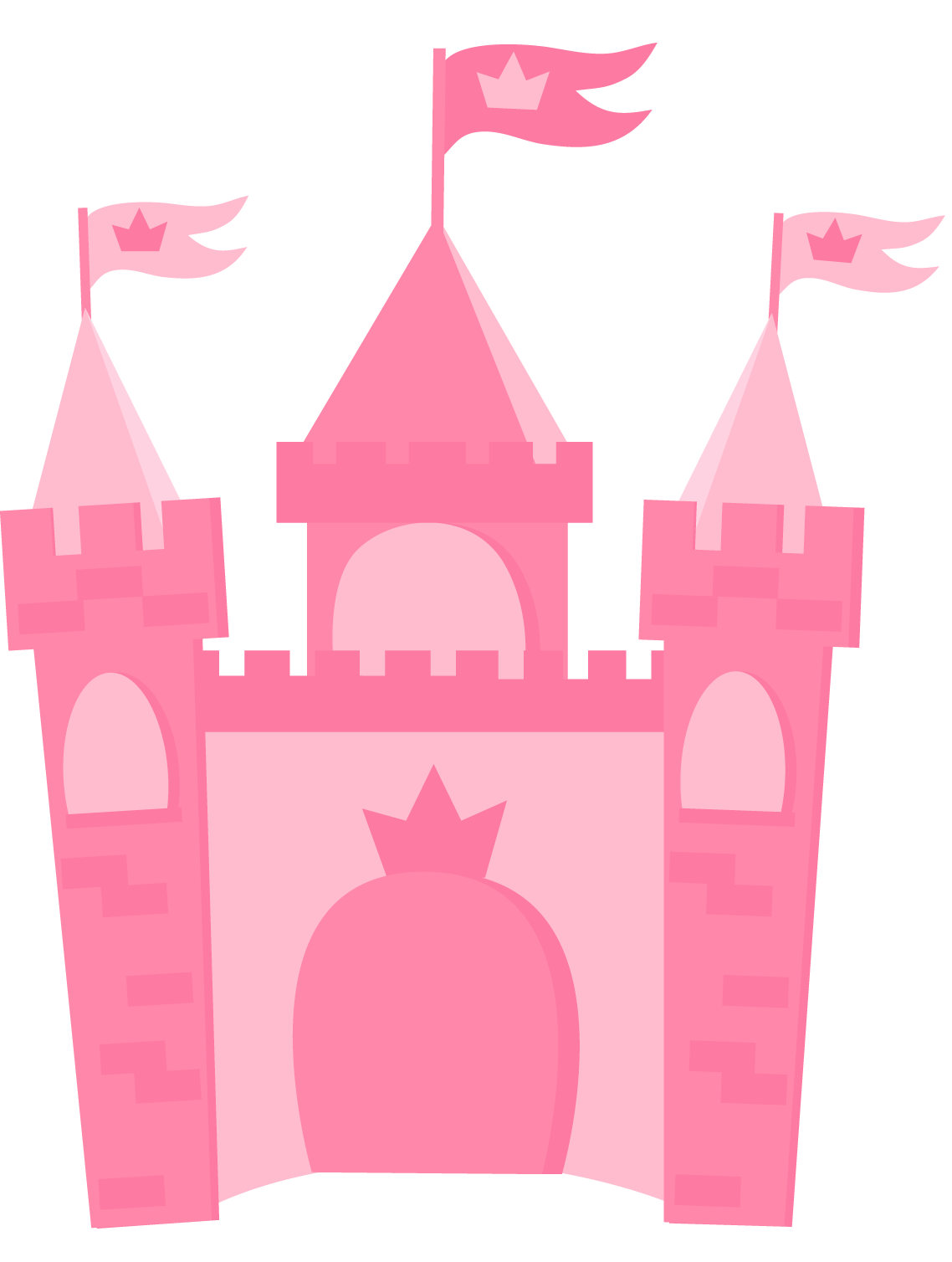 Free princess castle clip art