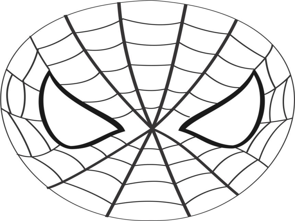 Actual Size Printable Superhero Mask Template